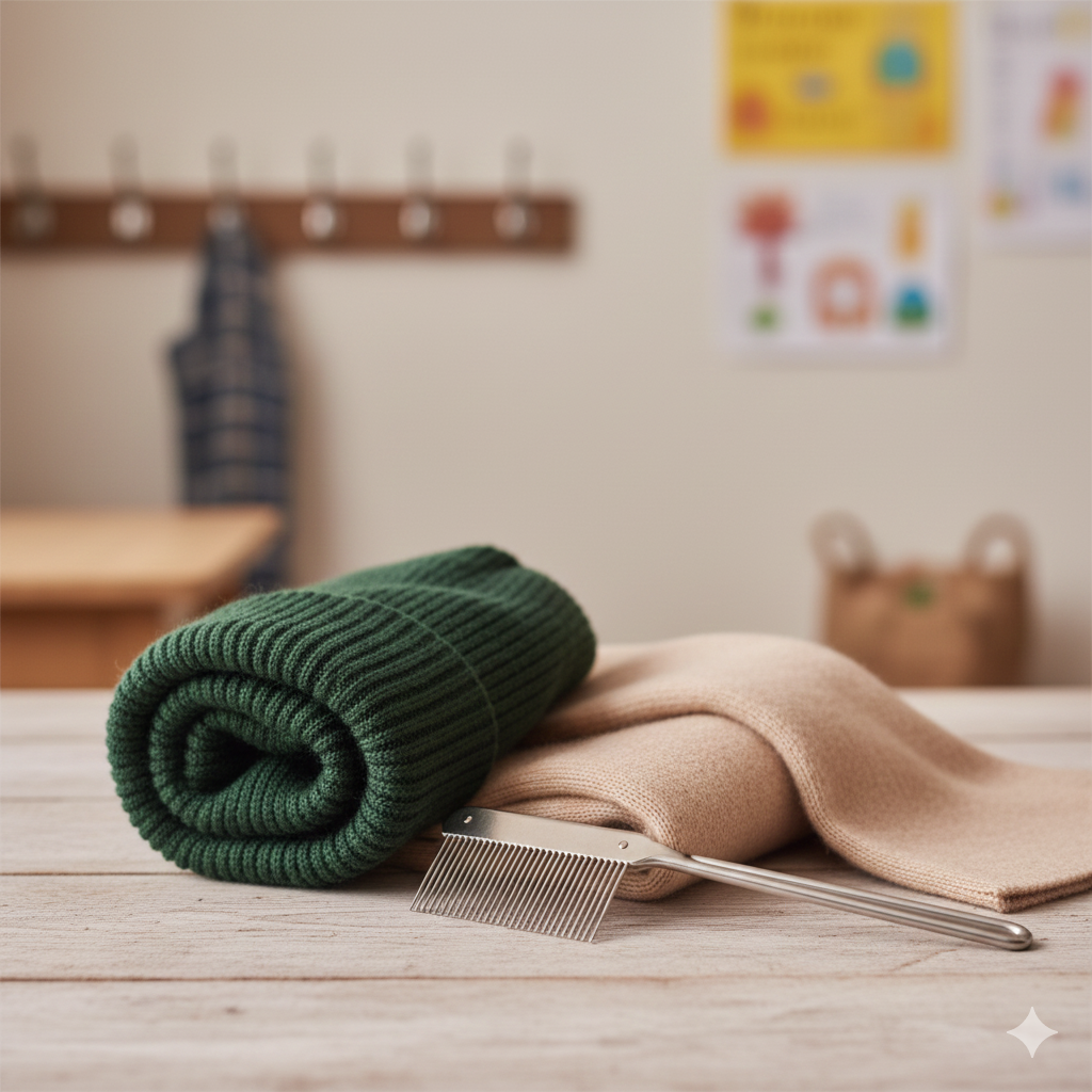 Luizenuitbraak 2026 na vakanties?