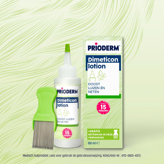 Prioderm Dimeticon Lotion - Effectieve behandeling tegen hoofdluis